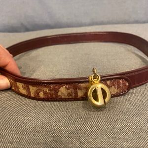 Vintage Dior! Skinny belt